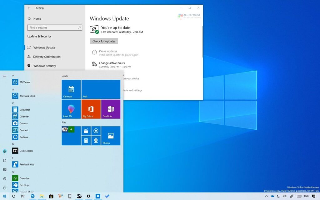 Windows 10 Pro May 2020 Free Download