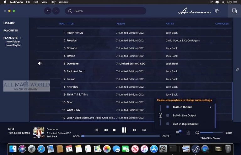 Audirvana 3 for Mac Free Download allmacworld