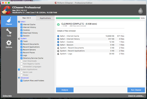 ccleaner professional for mac free download