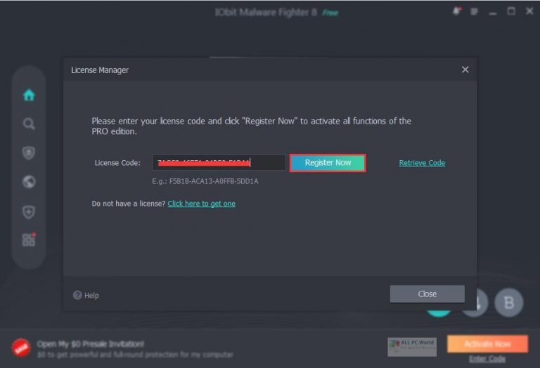 IObit Malware Fighter 2021 One Click Download