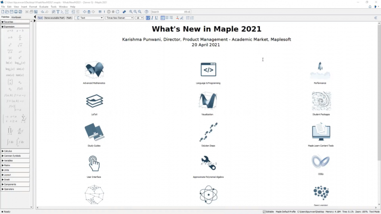 Maplesoft Maple 2021 Free Download