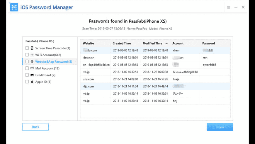 PassFab iOS Password Manager DMG Setup Free Download