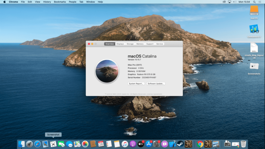 macOS Catalina 10.15.7 DMG Update Free Download