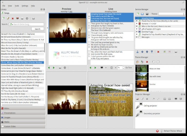Bible-projector-Setup-Free-Download