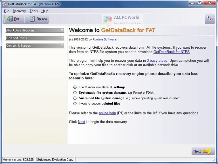 GetDataBack-For-FAT-4-Insaller-Free-Download