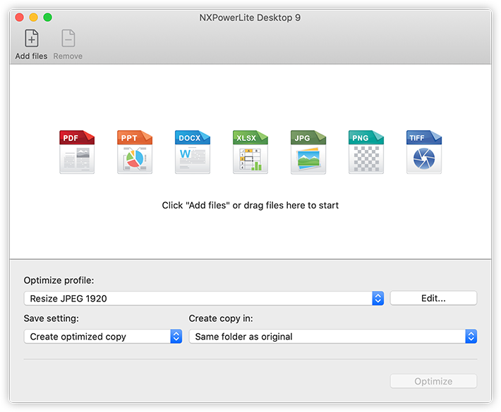 NXPowerLite Desktop 9 for macOS Free Download