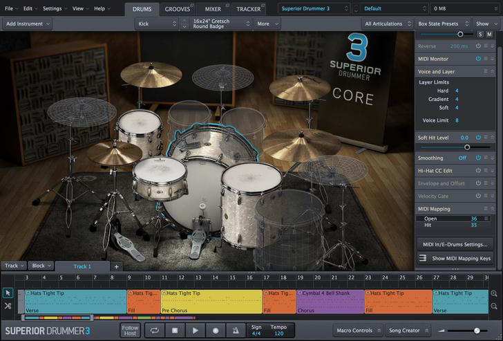 Toontrack Superior Drummer 2021 for Mac Free Download