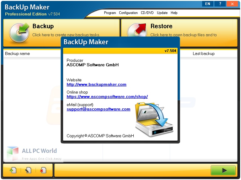 BackUp-Maker-Professional-8-Free-Download