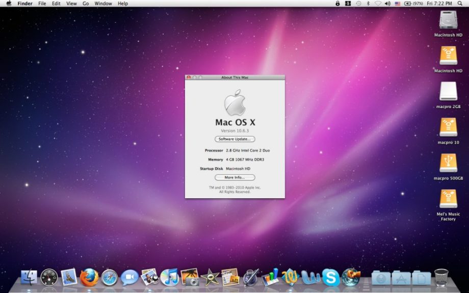 Mac OS X Snow Leopard 10.6 Free Download