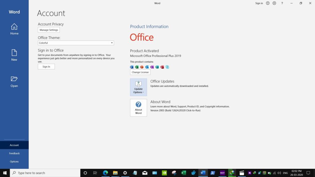 Microsoft Office 2019 Pro Plus v2107 Build 14228.20226 for Windows