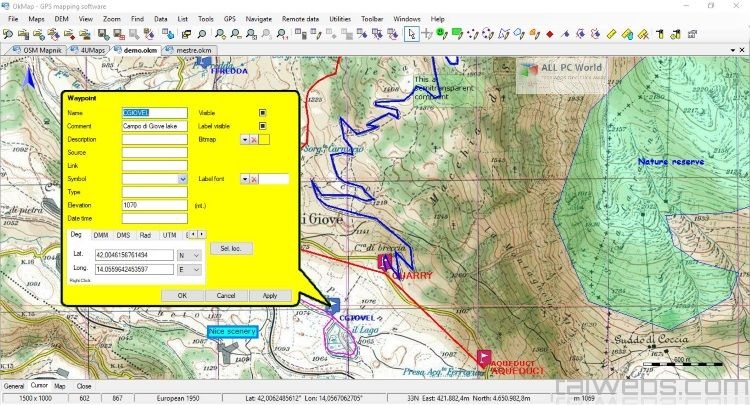 OkMap 17 Fre Download