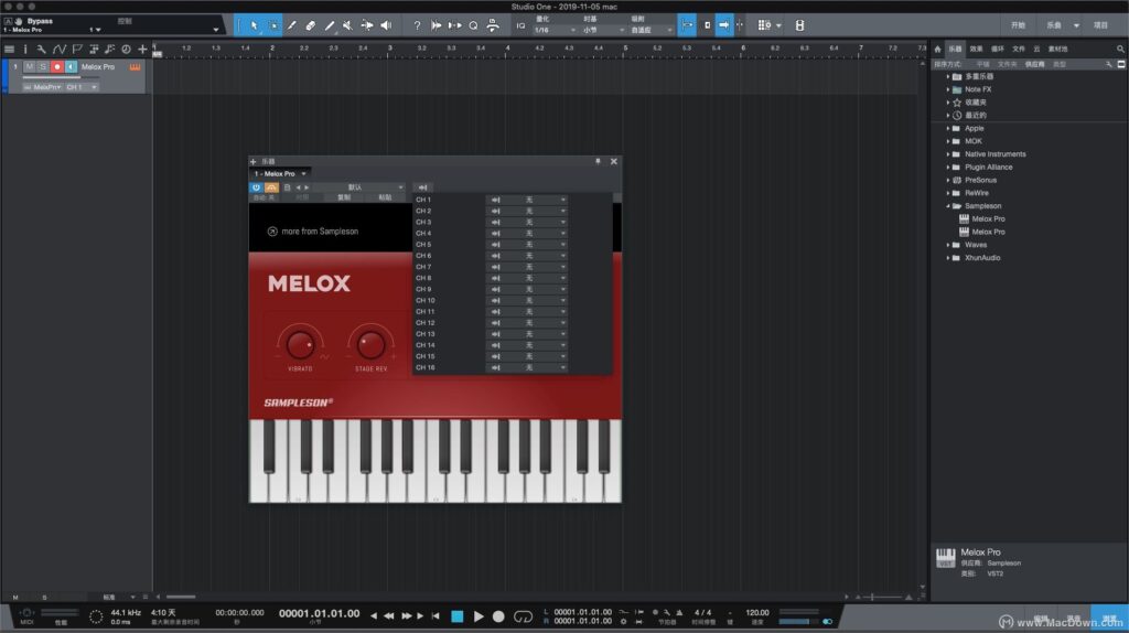 Sampleson Melox Pro for Mac Free Download