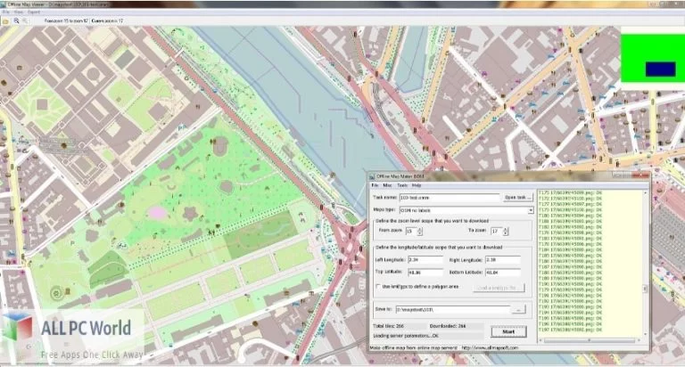 AllMapSoft Offline Map Maker 8 Free Download