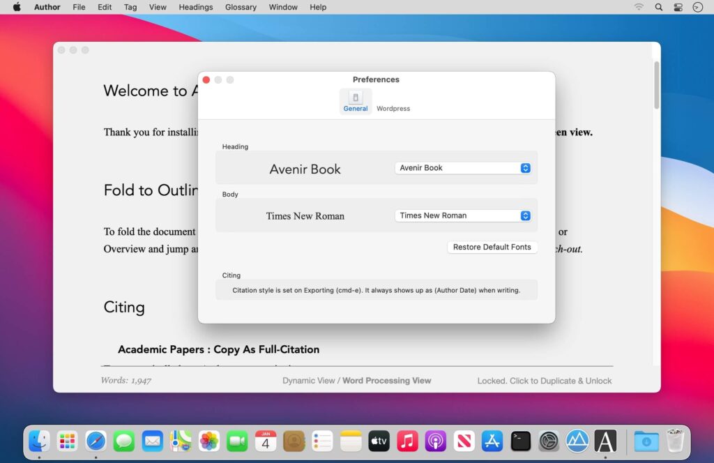 Author 8 for Mac Free Download