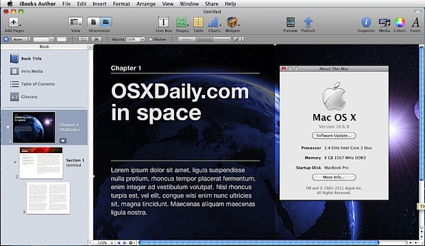 Author 8 for Mac OS X Full Version Free Download