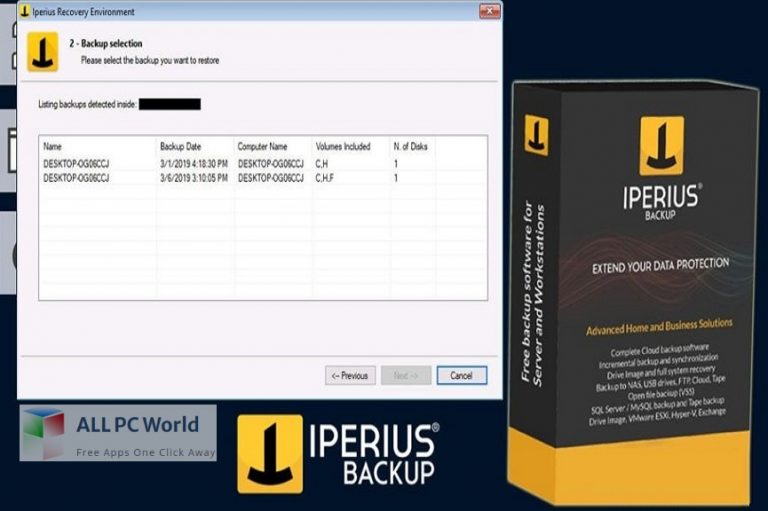 Iperius Backup for Free Download