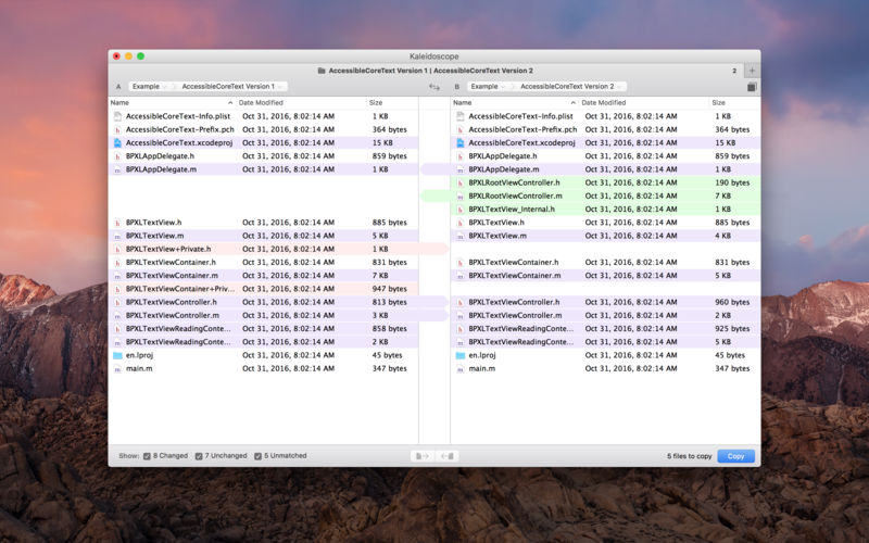 Kaleidoscope 2.4 for Mac Full Version Free Download