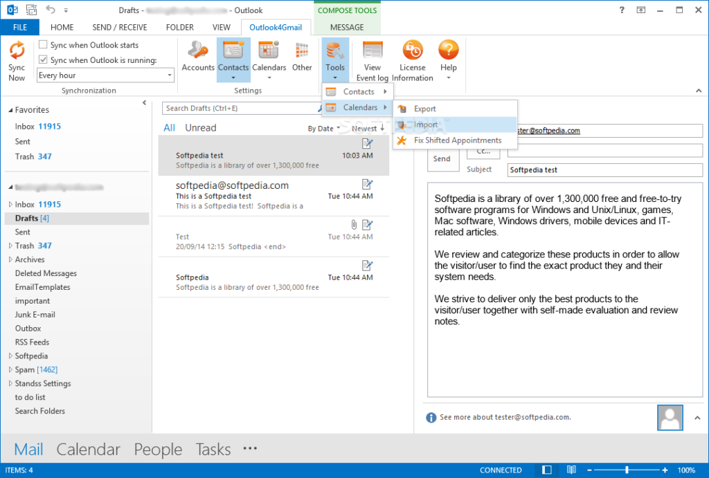 Outlook4Gmail Free Download for Windows 11