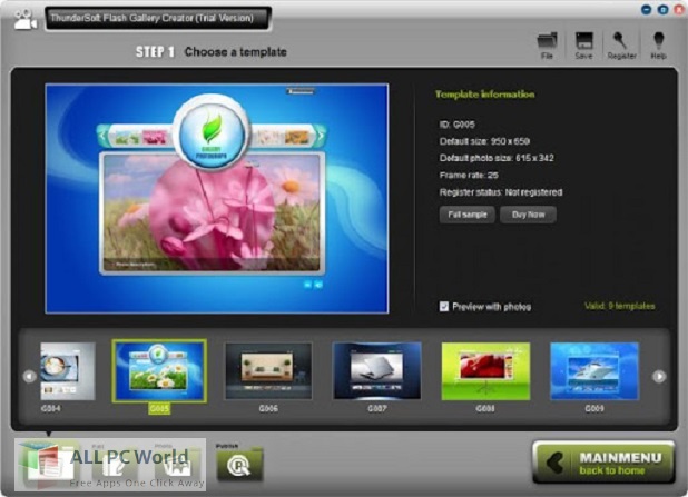 ThunderSoft Photo Gallery Creator for Free Download