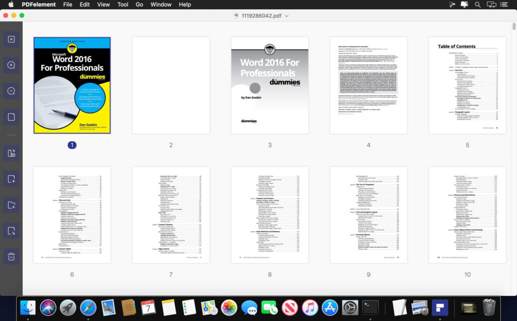 Wondershare PDFelement Pro 8 for Mac Free Download