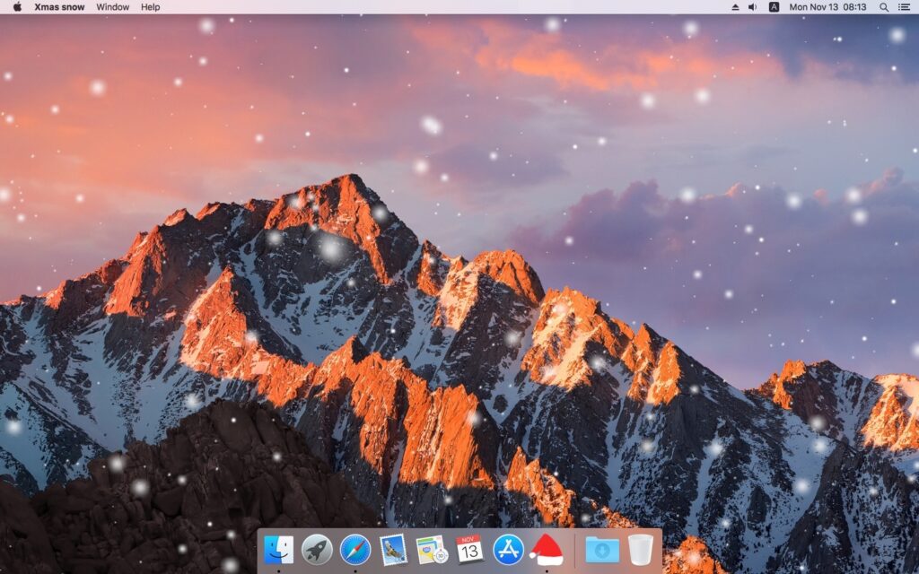 Xmas snow for Mac Download