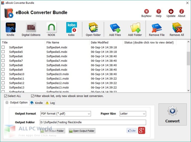 eBook Converter Bundle 3.23.11201.454 free instals