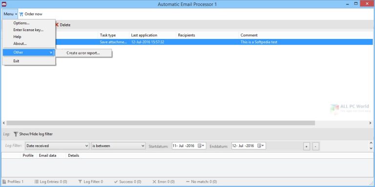 Automatic Email Processor Ultimate 2 Full Version