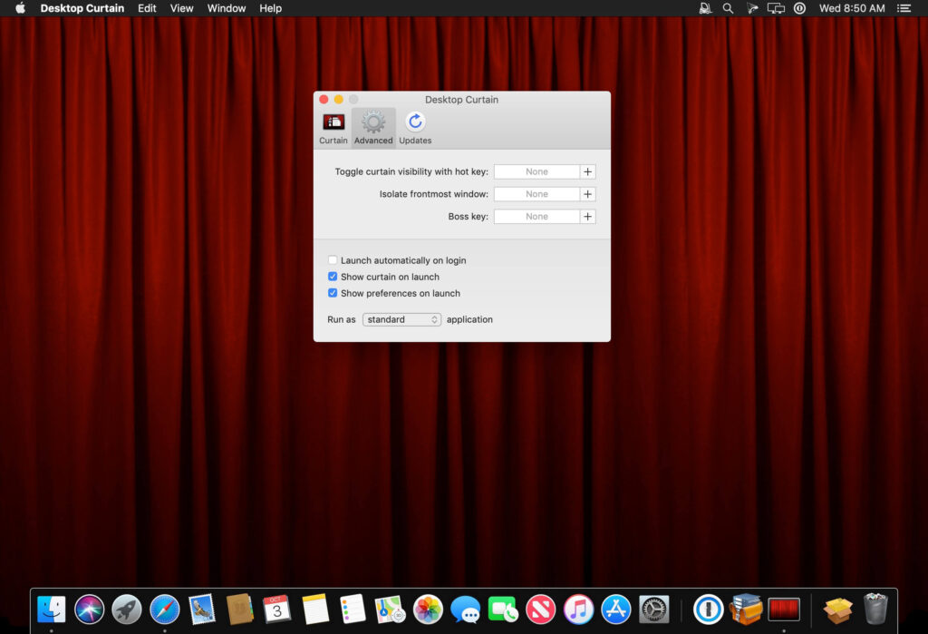 Desktop Curtain Free Download