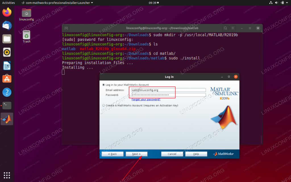 Mathworks Matlab R2021b for Ubuntu Free Download
