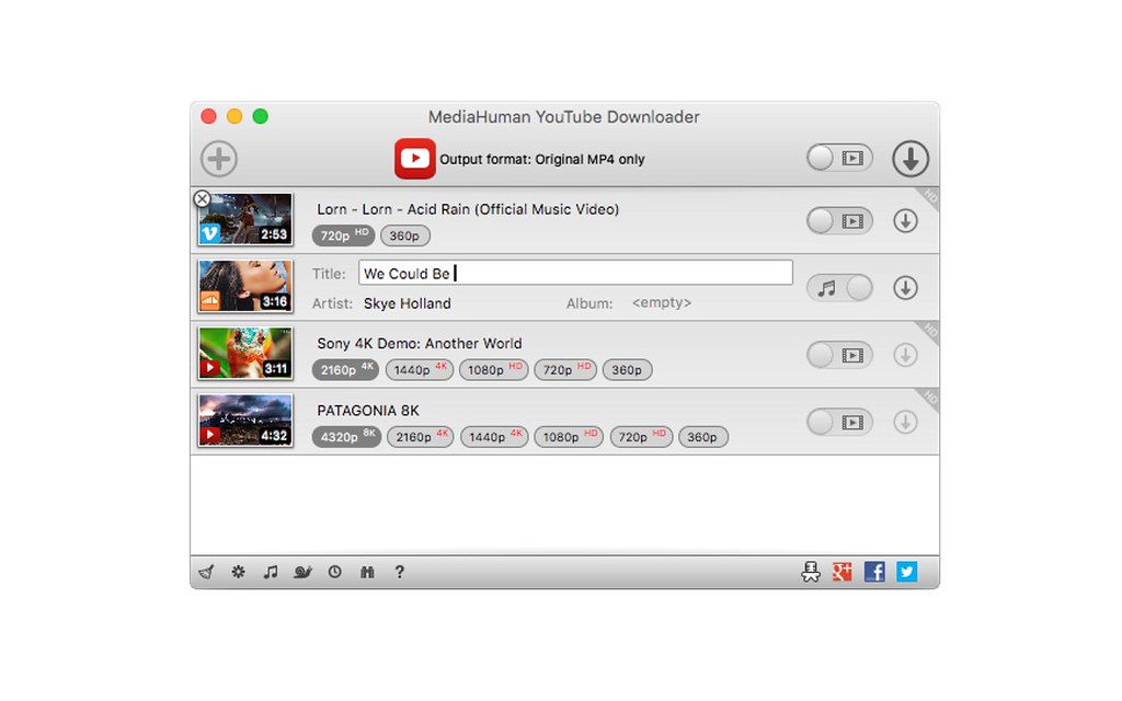 MediaHuman YouTube Downloader Free Downlod