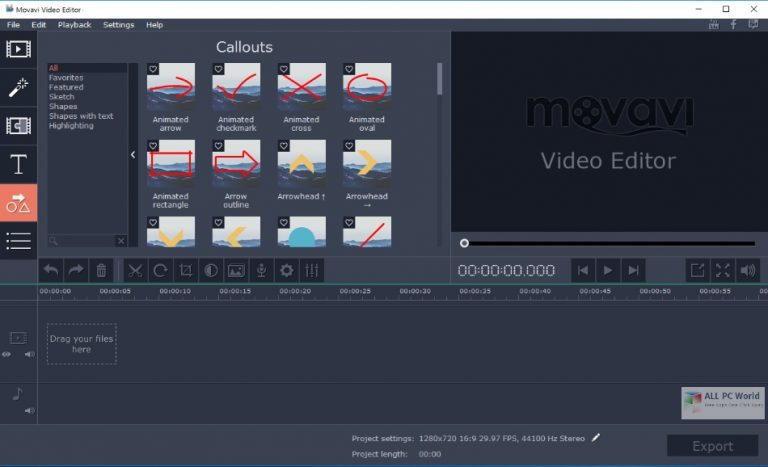 Movavi Video Editor Plus 22 Free Download