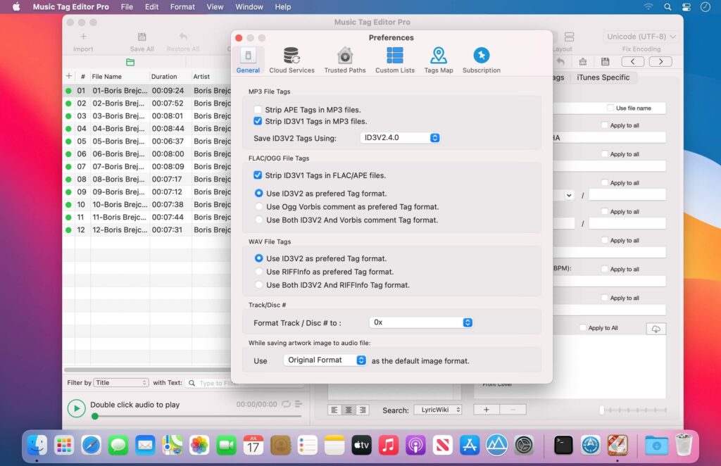 Music Tag Editor Pro 5 for Mac Free Download
