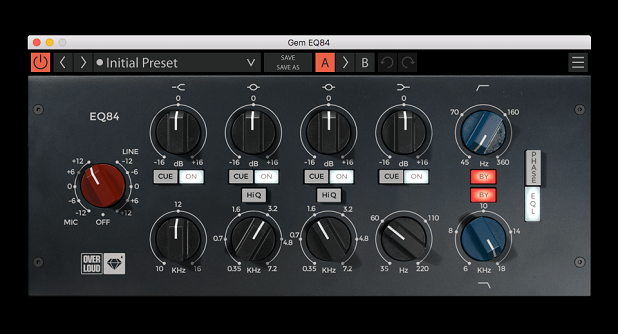 Overloud EQ84 for MacOS