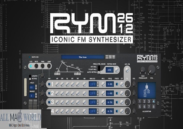 RYM2612 Iconic FM Synthesizer for Mac Free Download