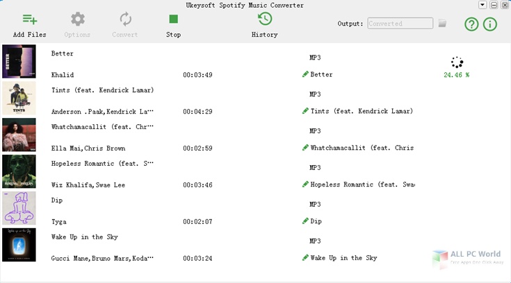 Ukeysoft Spotify Music Converter 3 Full Version Download