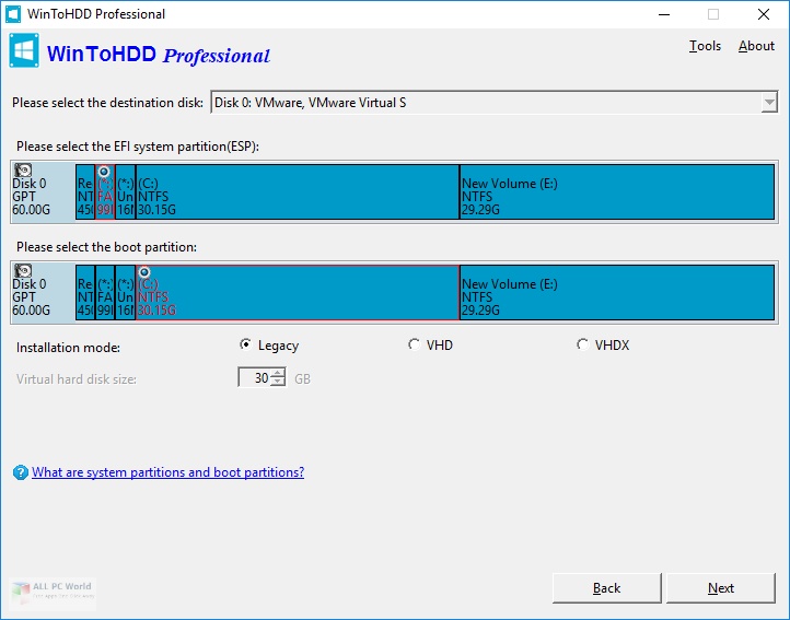WinToHDD 5 Free Download