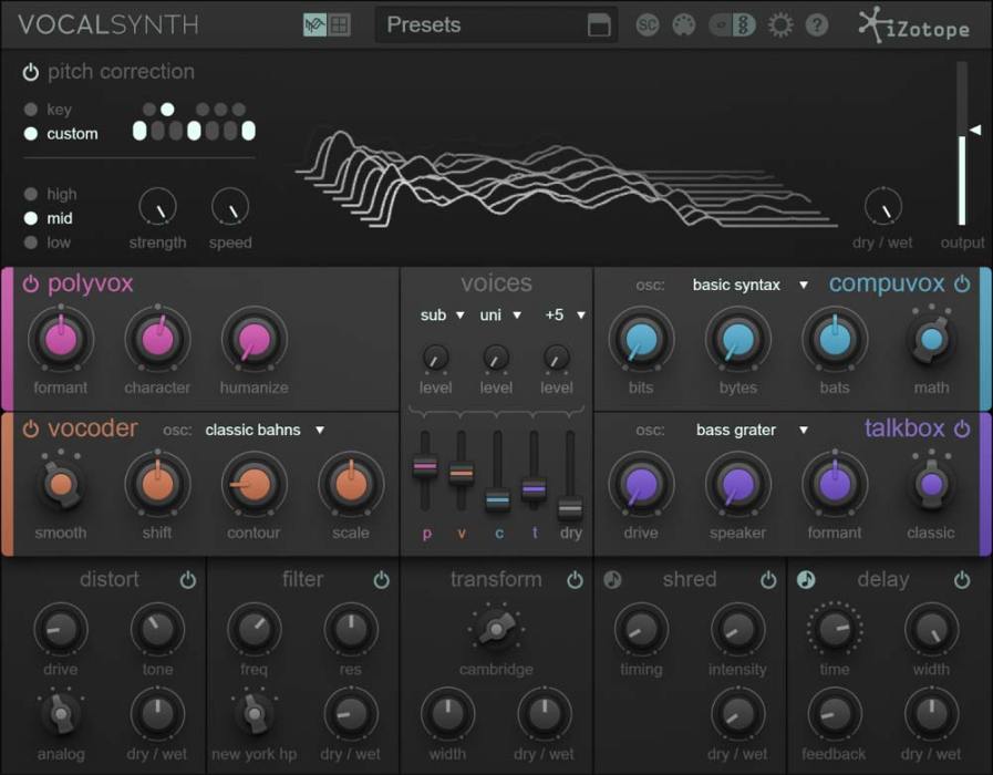 iZotope VocalSynth Pro 2 for Mac Free Download