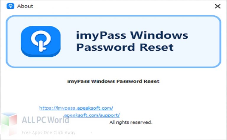 ImyPass Windows Password Reset Free Download