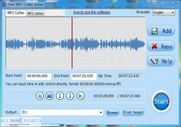 MP3 Cutter Joiner 6 for macOS Free Download