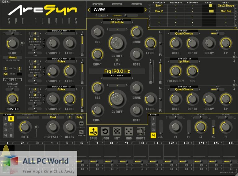 SPC Plugins ArcSyn Synthesizer Free Download
