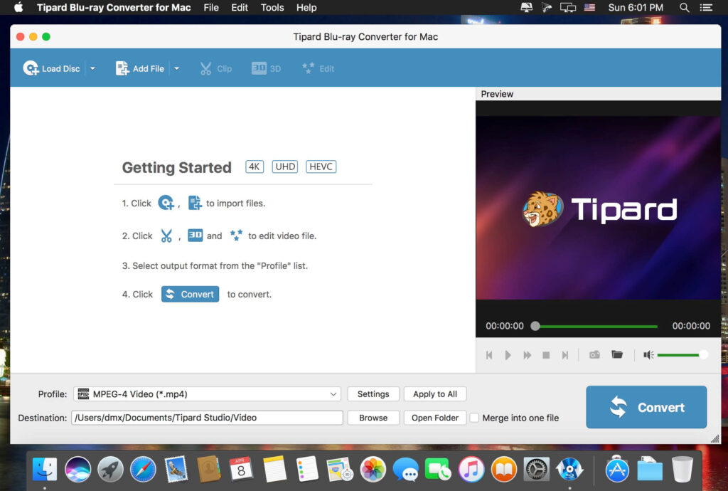 free instals Tipard Blu-ray Player 6.3.38