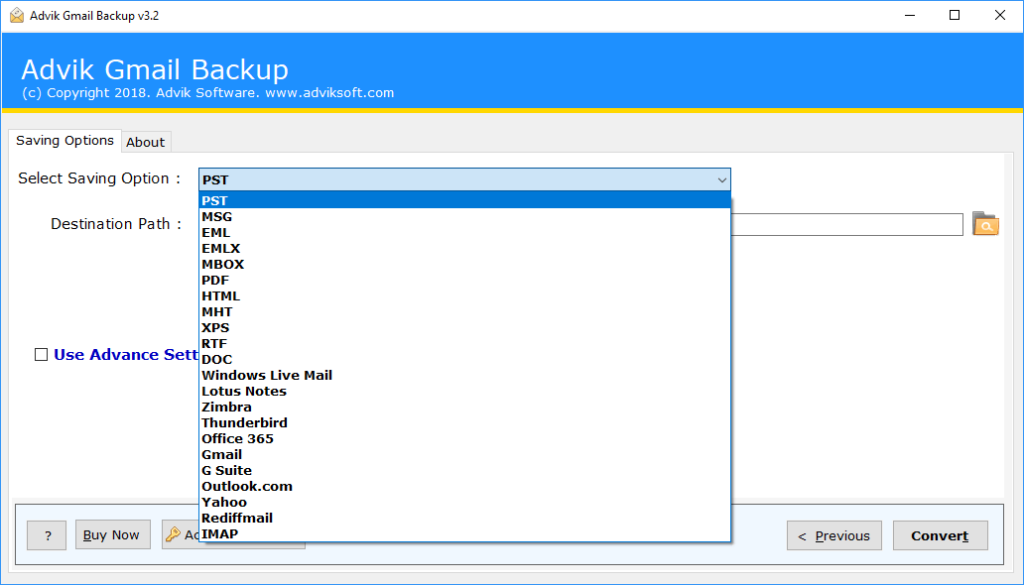 Advik Gmail Backup 3.5 Free Download