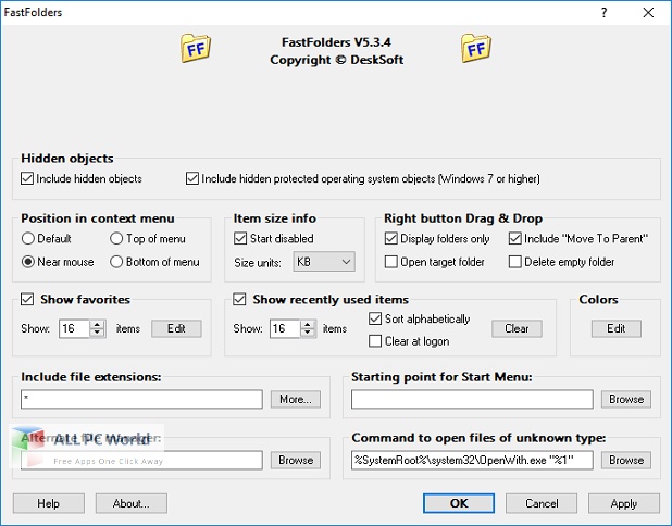 DeskSoft FastFolders For Free Download