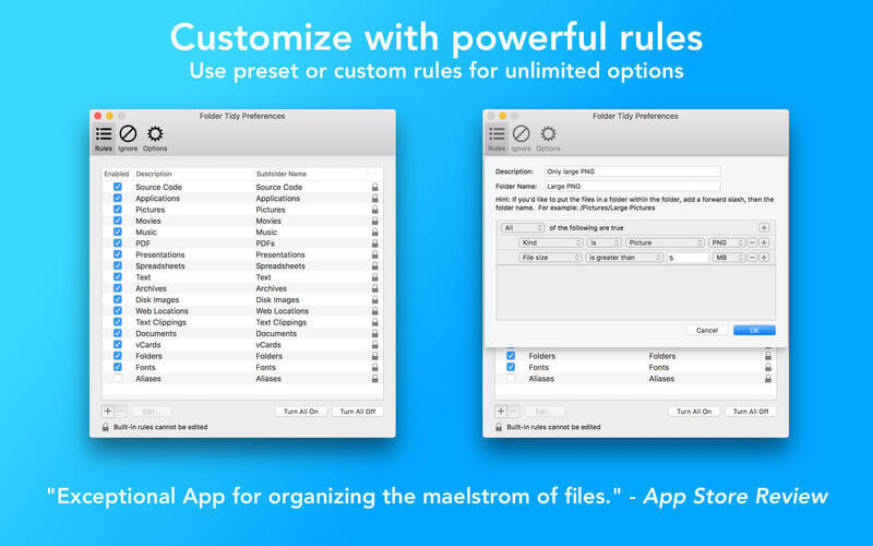 Folder Tidy 2 for Mac Free Download