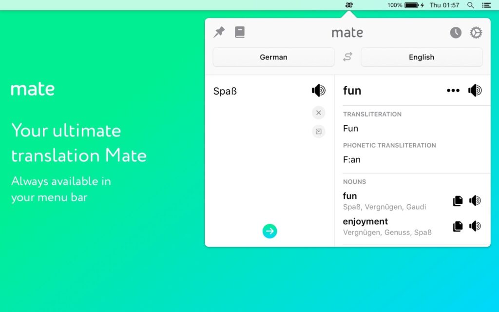 Mate Translate 8 for Mac Full Version Free Download