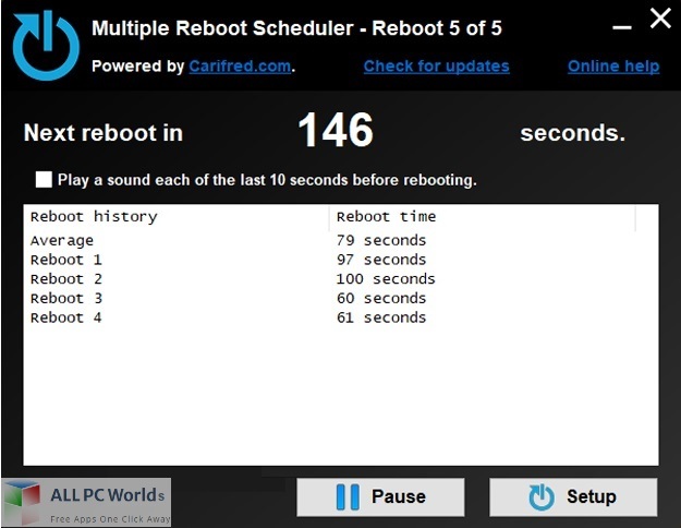Multiple Reboot Scheduler 2 Full Version