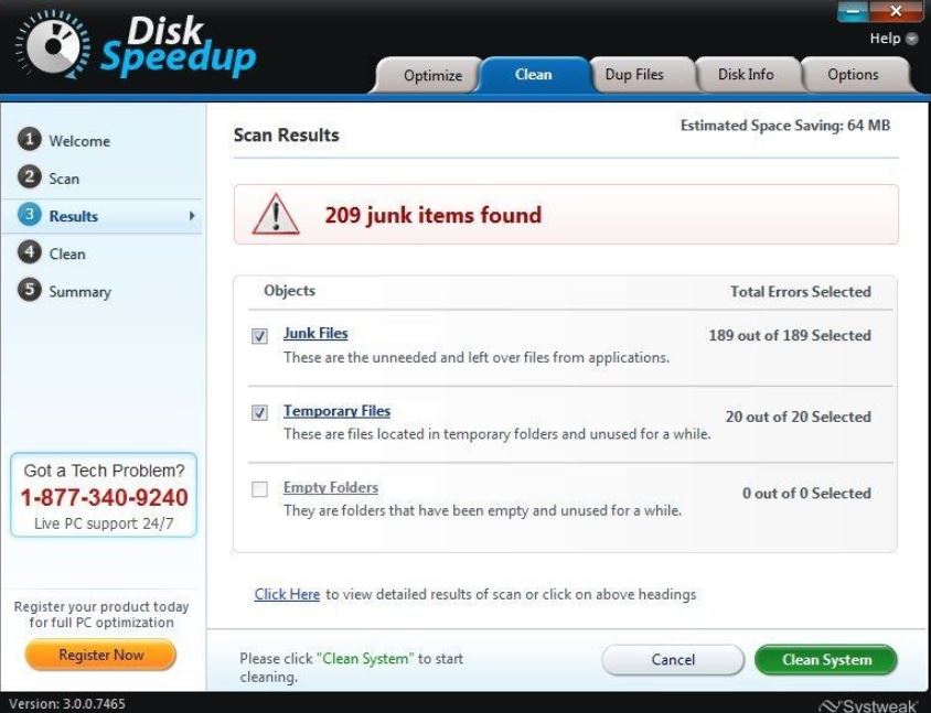 Systweak Disk Speedup 3 Full Version