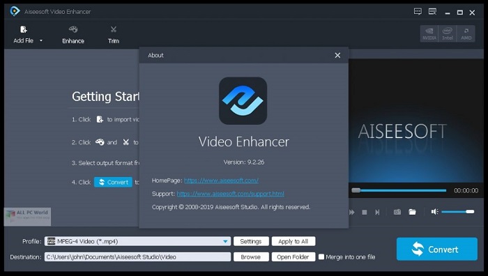 Aiseesoft Video Enhancer 9 Free Download