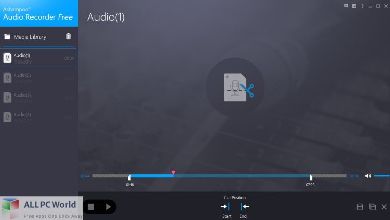 Ashampoo Audio Recorder for Free Download