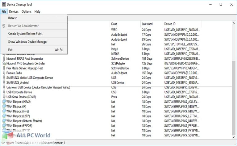 Device Cleanup Tool for Free Download